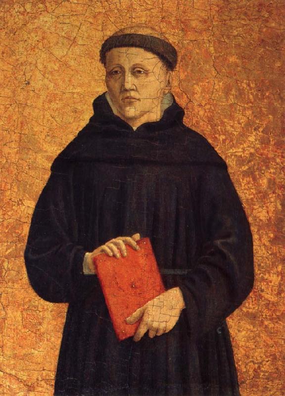 Piero della Francesca Augustinian monk Sweden oil painting art